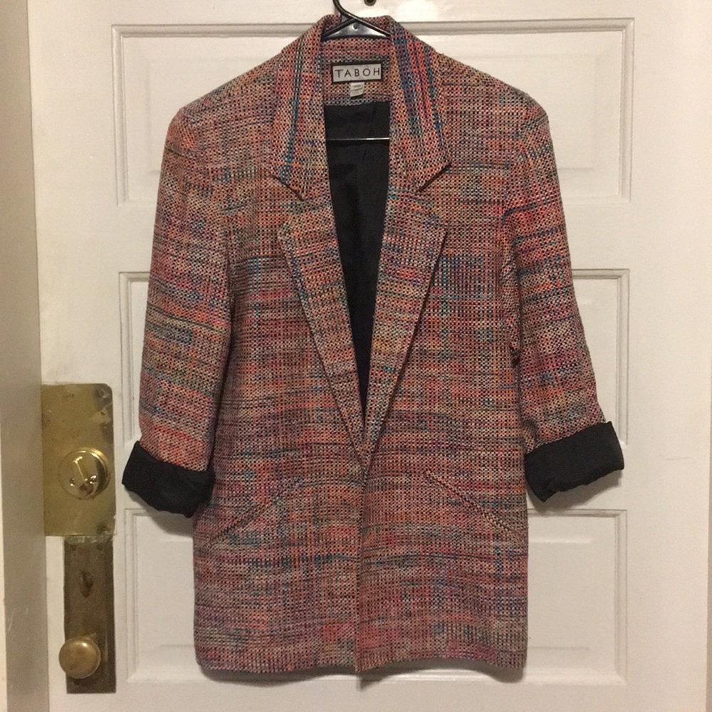 Vintage • Colorful Taboh blazer - Picture 2 of 6